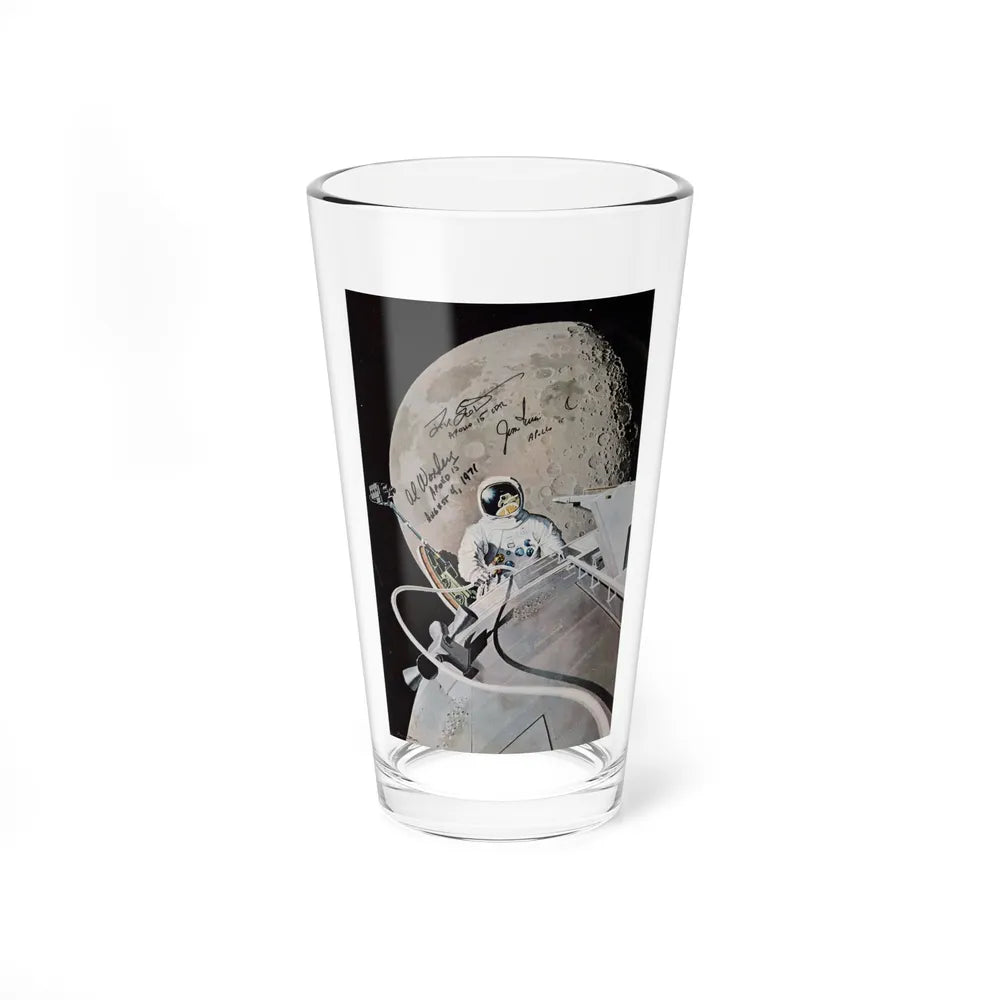 Apollo 15 (Magazine Illustration) Pint Glass 16oz-16oz-Go Mug Yourself