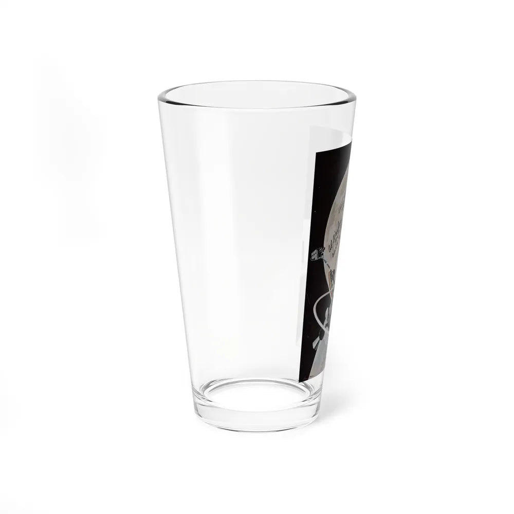 Apollo 15 (Magazine Illustration) Pint Glass 16oz-Go Mug Yourself