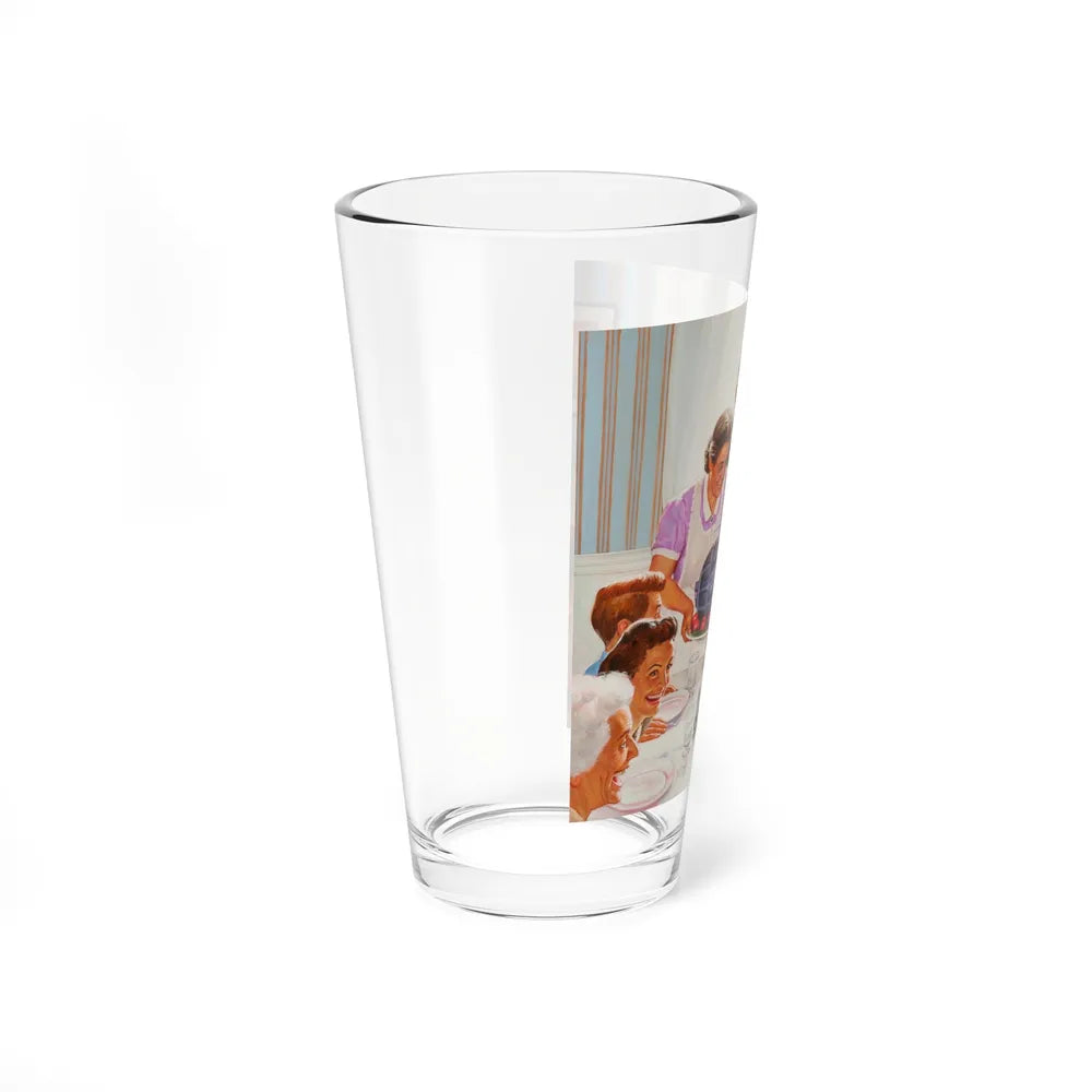 Apologies to Norman (Magazine Illustration) Pint Glass 16oz-Go Mug Yourself