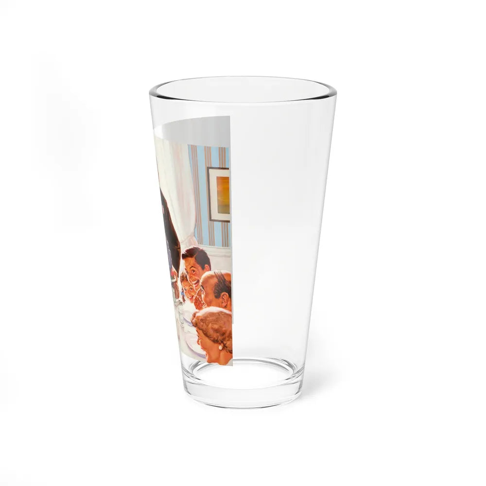 Apologies to Norman (Magazine Illustration) Pint Glass 16oz-Go Mug Yourself