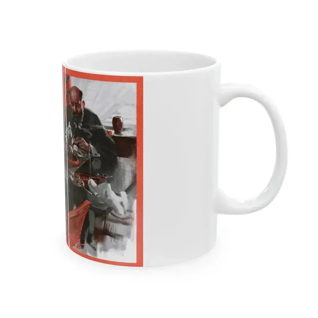 Appearance and Reality (1), Cosmopolitan, November 1934 - White Coffee Mug - Go Mug Yourself