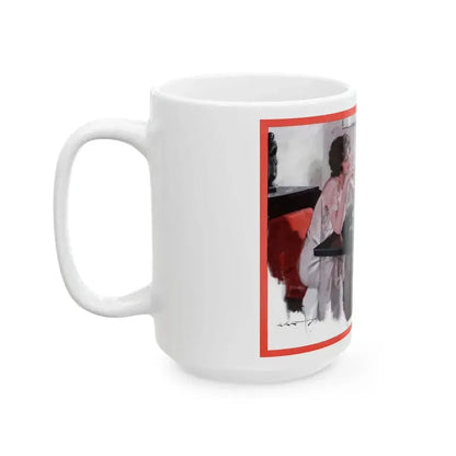 Appearance and Reality (1), Cosmopolitan, November 1934 - White Coffee Mug - Go Mug Yourself