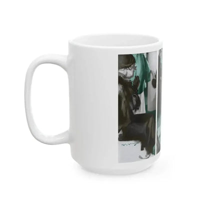 Appearance and Reality (2), Cosmopolitan, November 1934 - White Coffee Mug - Go Mug Yourself