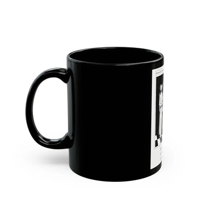 Appearance Upon Both Afternoon, Harper's Bazaar, August 1922 - Black Coffee Mug-Go Mug Yourself