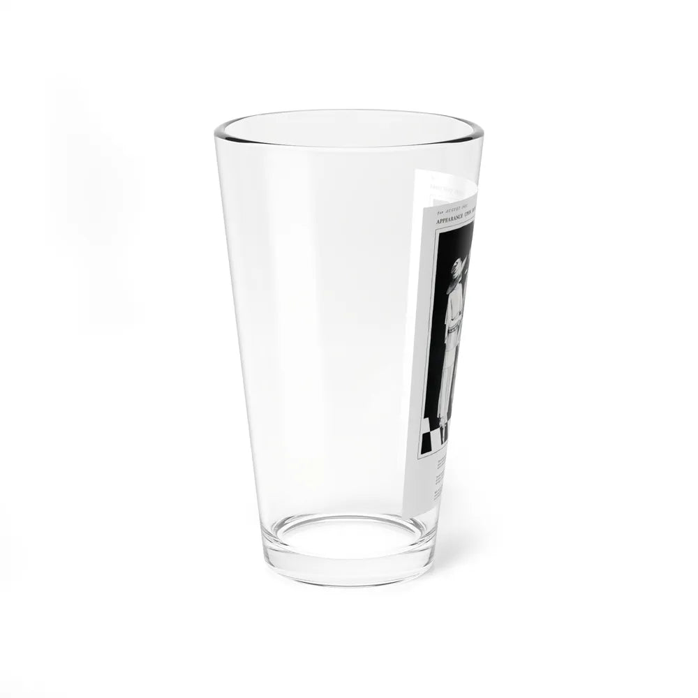 Appearance Upon Both Afternoon, Harper's Bazaar, August 1922 (Magazine Illustration) Pint Glass 16oz-Go Mug Yourself