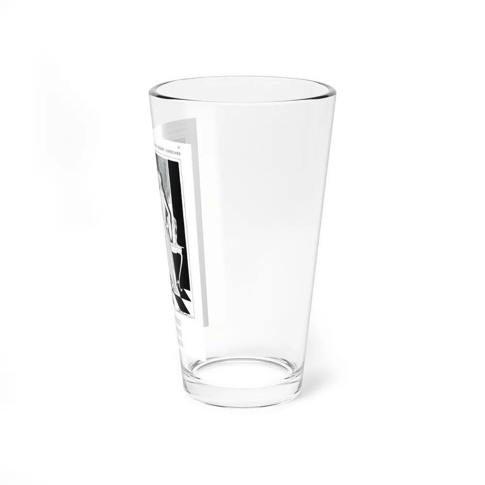 Appearance Upon Both Afternoon, Harper's Bazaar, August 1922 (Magazine Illustration) Pint Glass 16oz-Go Mug Yourself