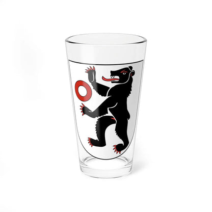 Appenzell-blazon (Switzerland) (Coat of Arms) Pint Glass 16oz 16oz - Go Mug Yourself