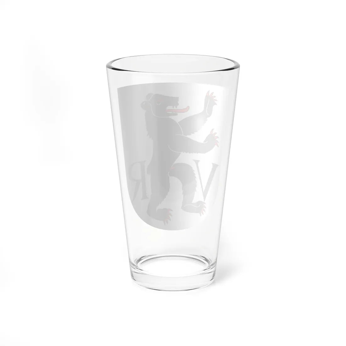 AppenzellRE-coat of arms 3d (Switzerland) (Coat of Arms) Pint Glass 16oz - Go Mug Yourself
