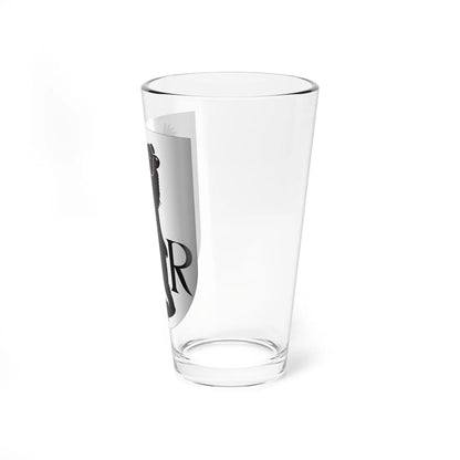 AppenzellRE-coat of arms 3d (Switzerland) (Coat of Arms) Pint Glass 16oz - Go Mug Yourself