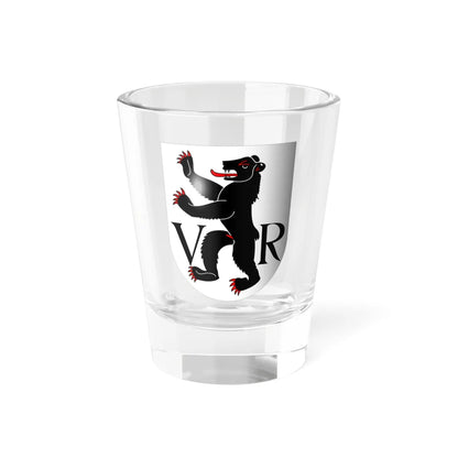 AppenzellRE-coat of arms 3d (Switzerland) (Coat of Arms) Shot Glass 1.5oz 1.5oz - Go Mug Yourself