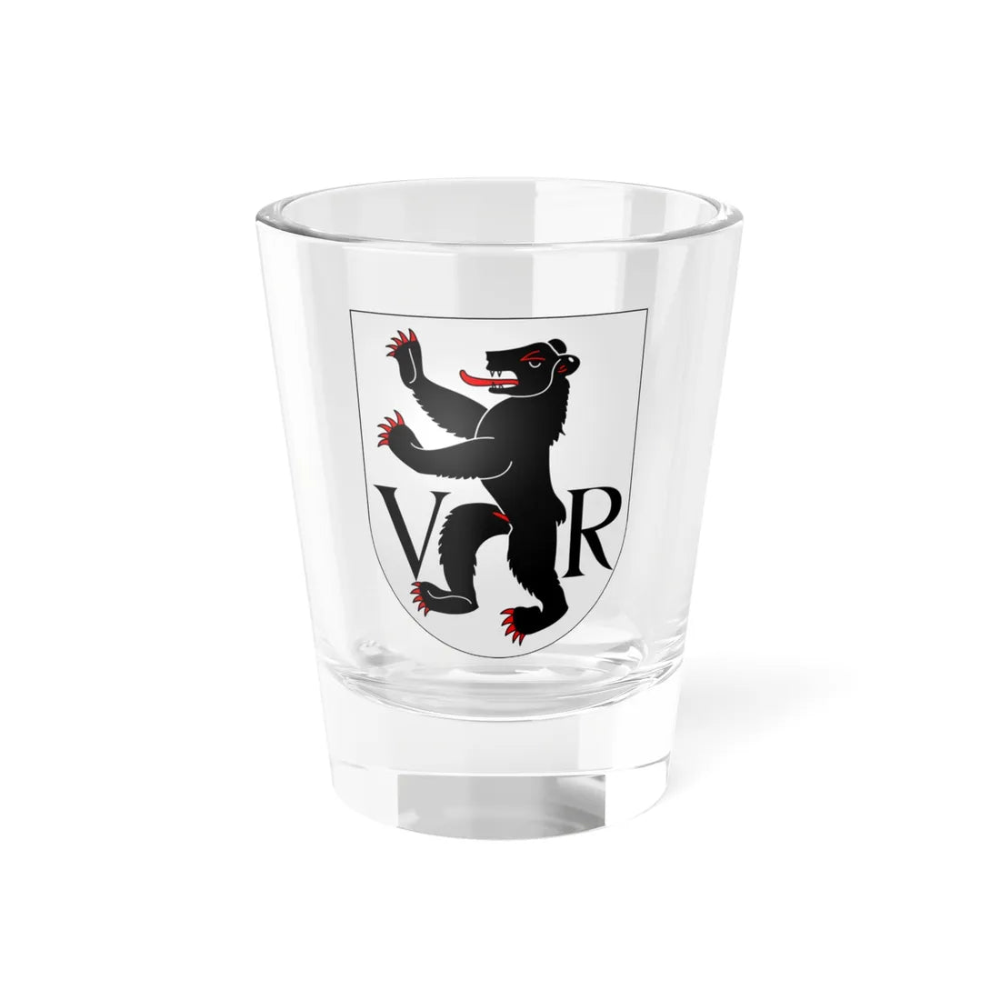AppenzellRE-coat of arms (Switzerland) (Coat of Arms) Shot Glass 1.5oz 1.5oz - Go Mug Yourself
