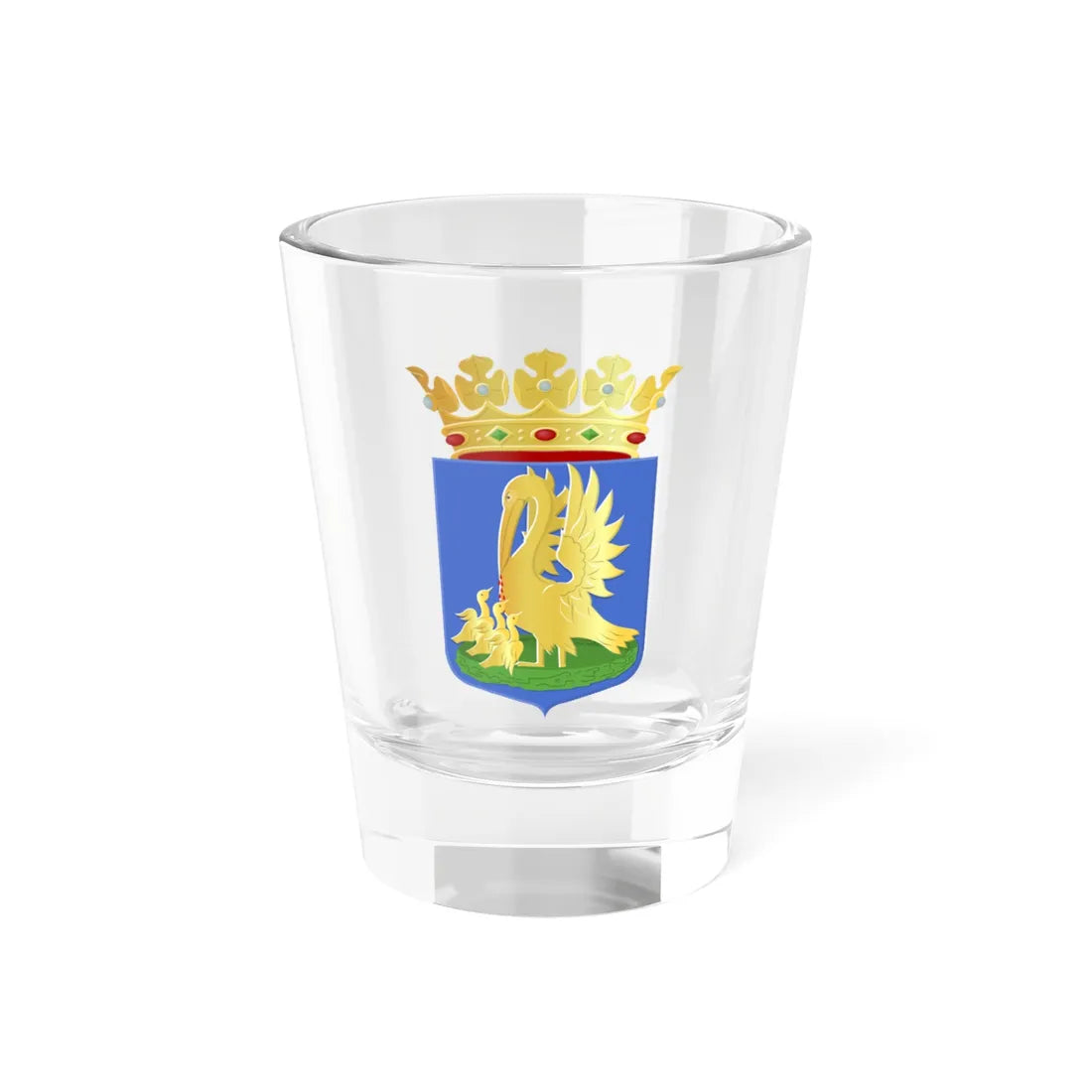 Appingedam wapen (Netherlands) (Coat of Arms) Shot Glass 1.5oz 1.5oz - Go Mug Yourself