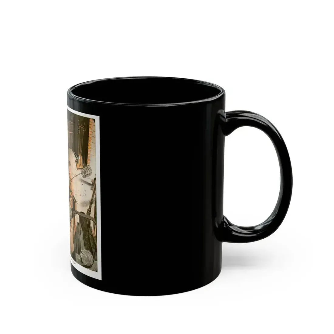 Apples And Popcorn, 1942 - Black Coffee Mug - Go Mug Yourself