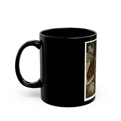 Apples And Popcorn, 1942 - Black Coffee Mug - Go Mug Yourself