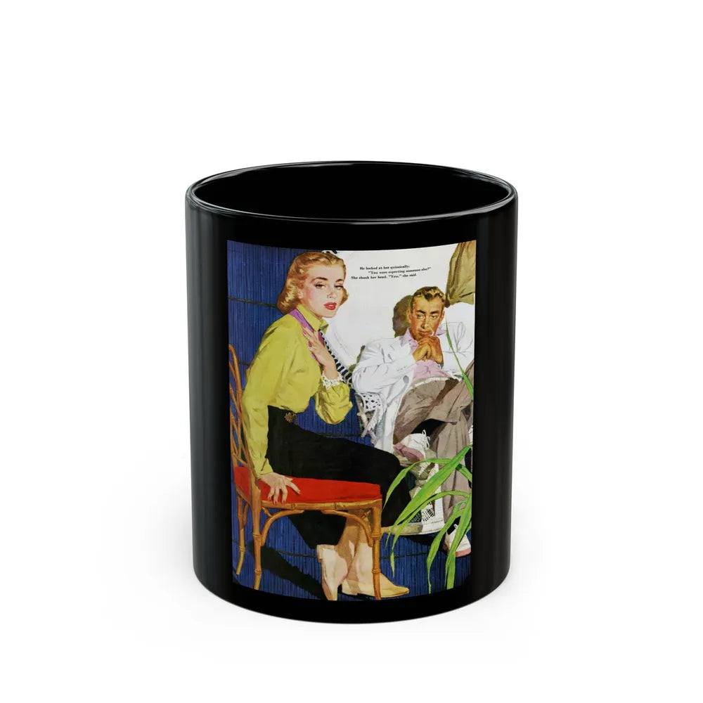 Appointment in Hong Kong, Ladies' Home Journal, May 1952 - Black Coffee Mug-11oz-Go Mug Yourself