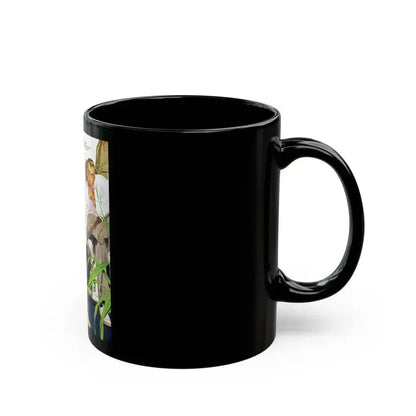 Appointment in Hong Kong, Ladies' Home Journal, May 1952 - Black Coffee Mug - Go Mug Yourself