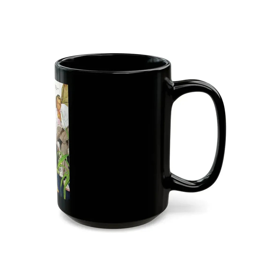 Appointment in Hong Kong, Ladies' Home Journal, May 1952 - Black Coffee Mug - Go Mug Yourself