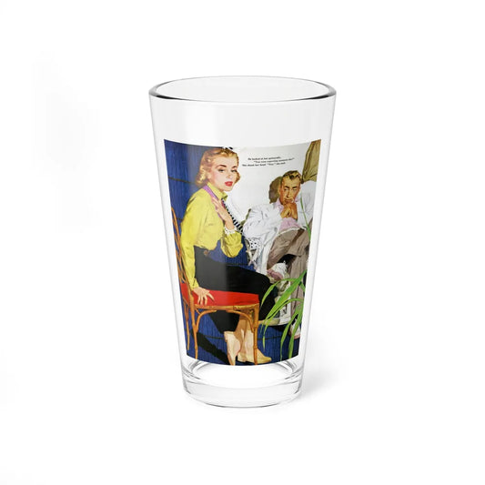 Appointment in Hong Kong, Ladies' Home Journal, May 1952 (Magazine Illustration) Pint Glass 16oz-16oz-Go Mug Yourself