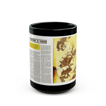 Appointment In Tangier, Adam magazine, June 1961 - Black Coffee Mug 15oz - Go Mug Yourself