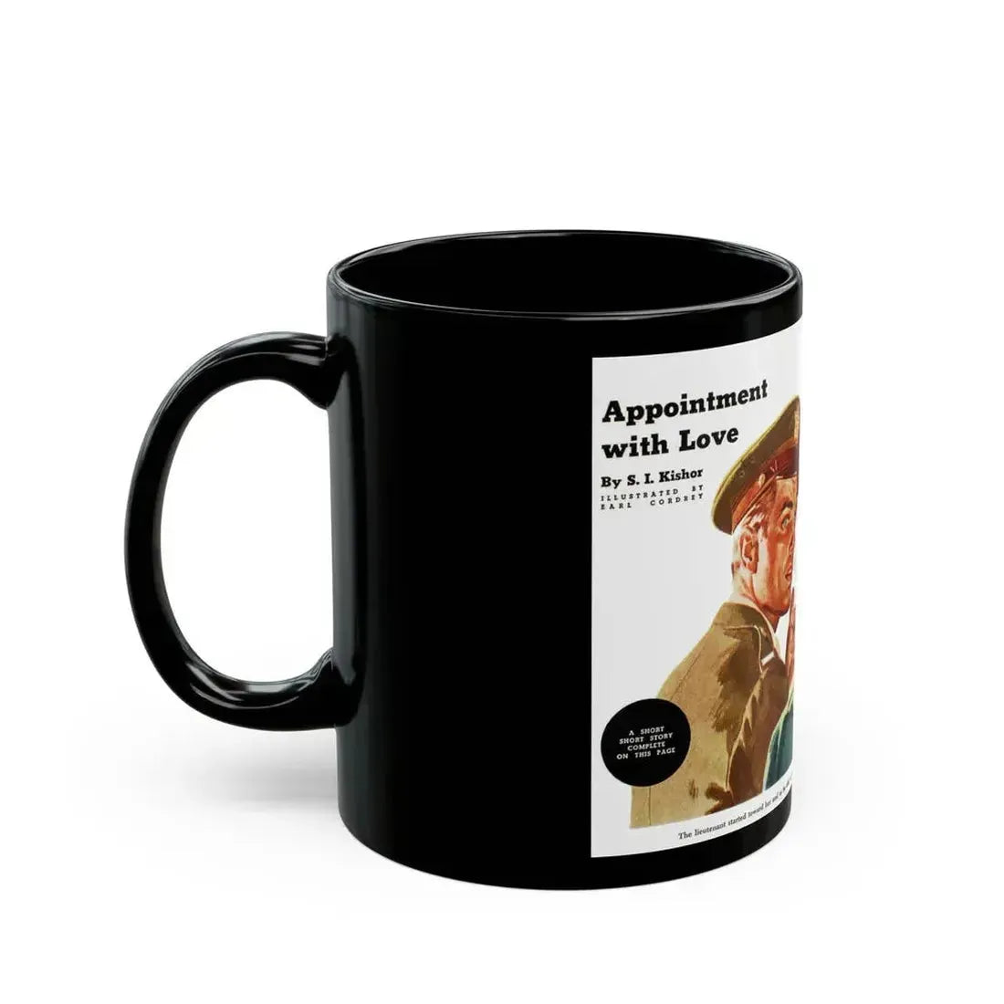 Appointment with Love by S. I. Kishor, 1943 - Black Coffee Mug - Go Mug Yourself