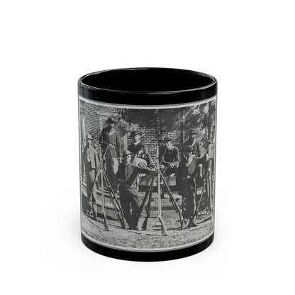 Appomattox Court House, Va., April 1865(2) (U.S. Civil War) Black Coffee Mug 11oz - Go Mug Yourself