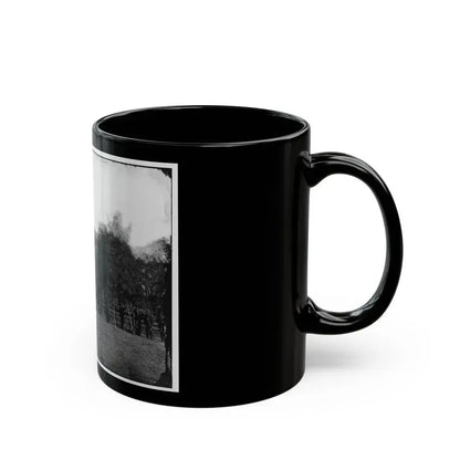 Appomattox Court House, Va. Federal Soldiers At The Courthouse (U.S. Civil War) Black Coffee Mug - Go Mug Yourself