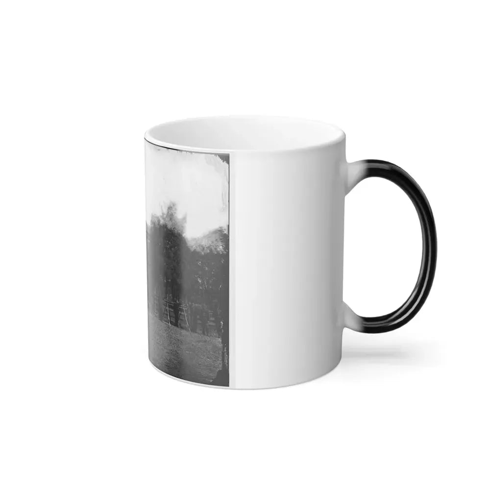 Appomattox Court House, Va. Federal Soldiers at the Courthouse (U.S. Civil War) Color Changing Coffee Mug 11oz - Go Mug Yourself