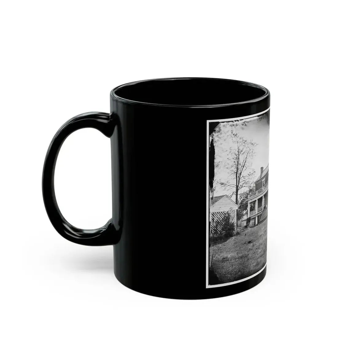 Appomattox Court House, Va. Mclean House (U.S. Civil War) Black Coffee Mug - Go Mug Yourself