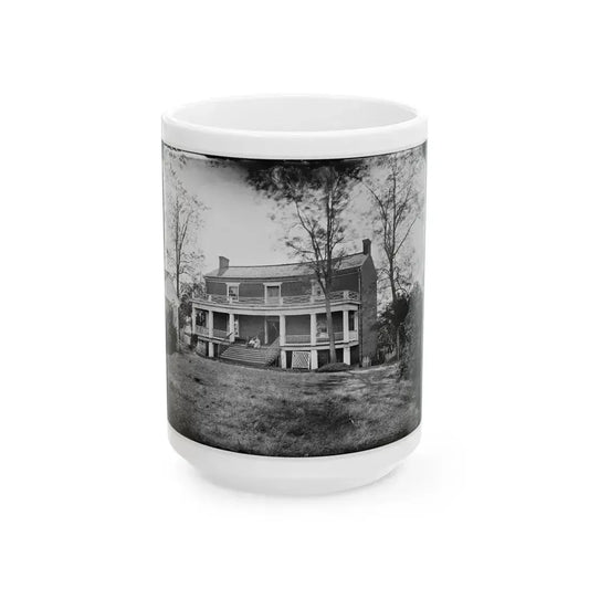 Appomattox Court House, Va. Mclean House (U.S. Civil War) White Coffee Mug 15oz - Go Mug Yourself