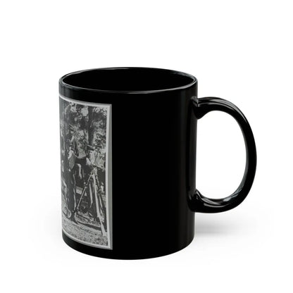 Appomattox Court House, Va., April 1865(2) (U.S. Civil War) Black Coffee Mug-Go Mug Yourself