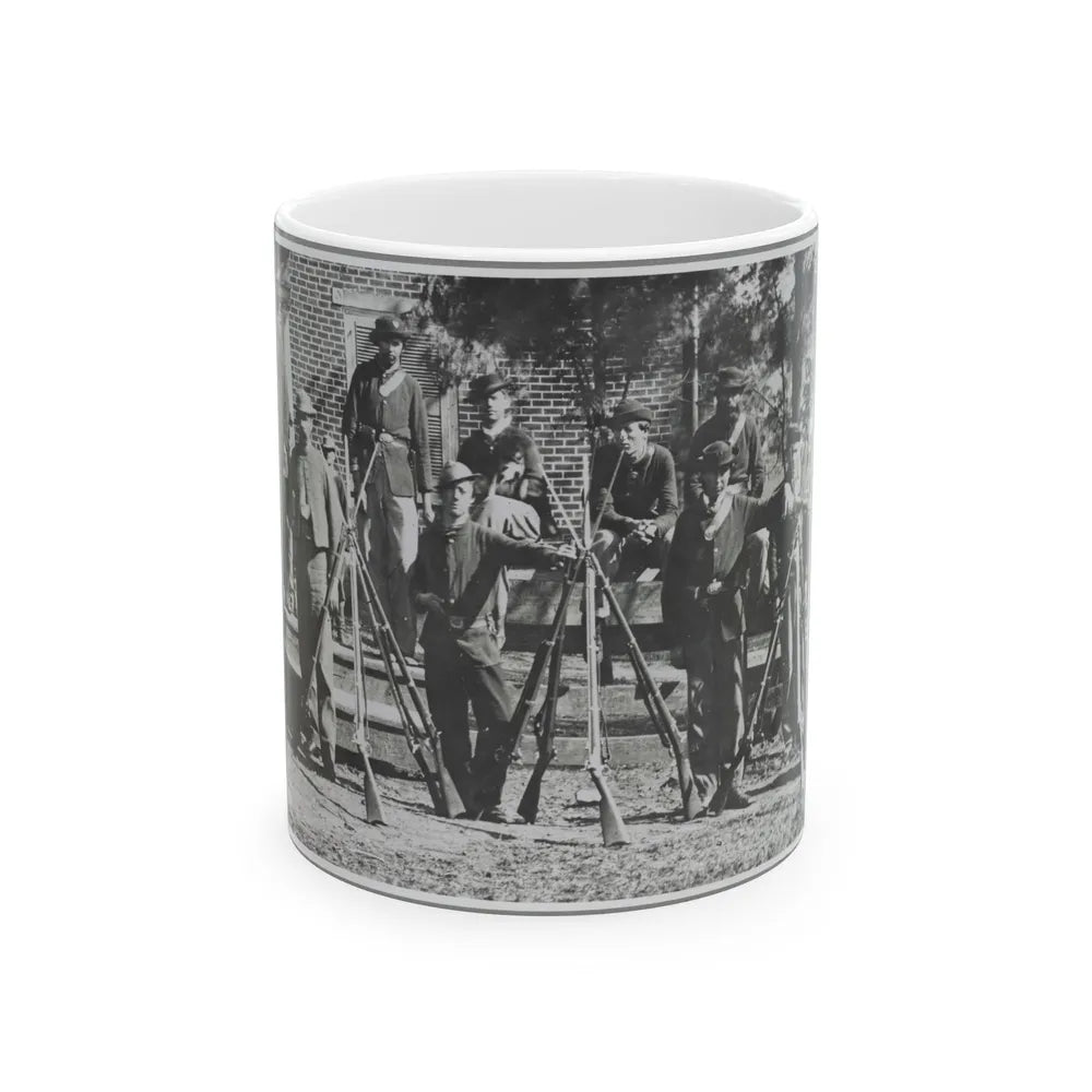 Appomattox Court House, Va., April 1865(2) (U.S. Civil War) White Coffee Mug-11oz-Go Mug Yourself