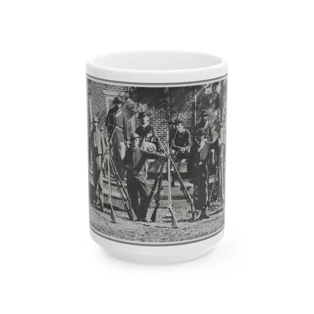 Appomattox Court House, Va., April 1865(2) (U.S. Civil War) White Coffee Mug-15oz-Go Mug Yourself