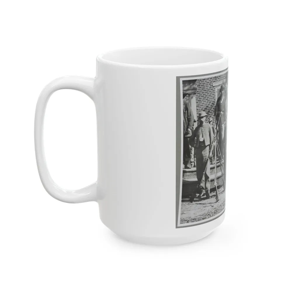 Appomattox Court House, Va., April 1865(2) (U.S. Civil War) White Coffee Mug-Go Mug Yourself