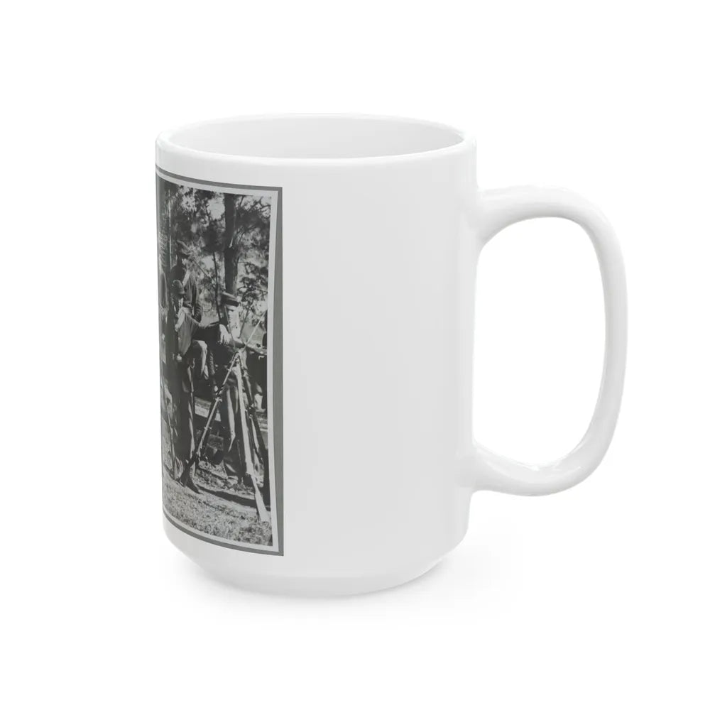 Appomattox Court House, Va., April 1865(2) (U.S. Civil War) White Coffee Mug-Go Mug Yourself