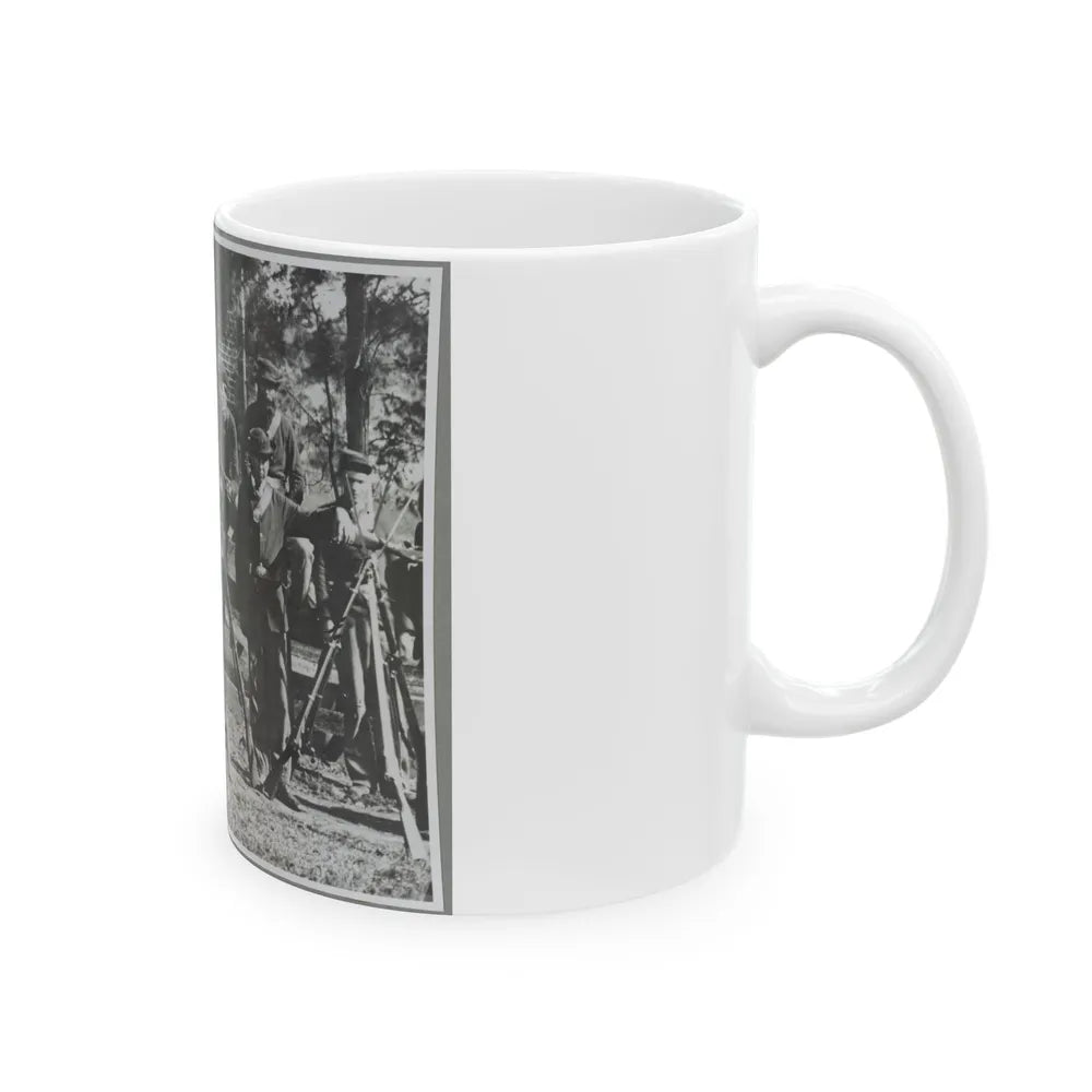 Appomattox Court House, Va., April 1865(2) (U.S. Civil War) White Coffee Mug-Go Mug Yourself