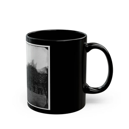 Appomattox Court House, Va. Federal Soldiers At The Courthouse (U.S. Civil War) Black Coffee Mug-Go Mug Yourself