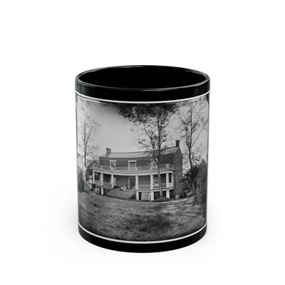 Appomattox Court House, Va. Mclean House (U.S. Civil War) Black Coffee Mug-11oz-Go Mug Yourself