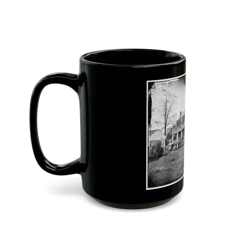 Appomattox Court House, Va. Mclean House (U.S. Civil War) Black Coffee Mug-Go Mug Yourself