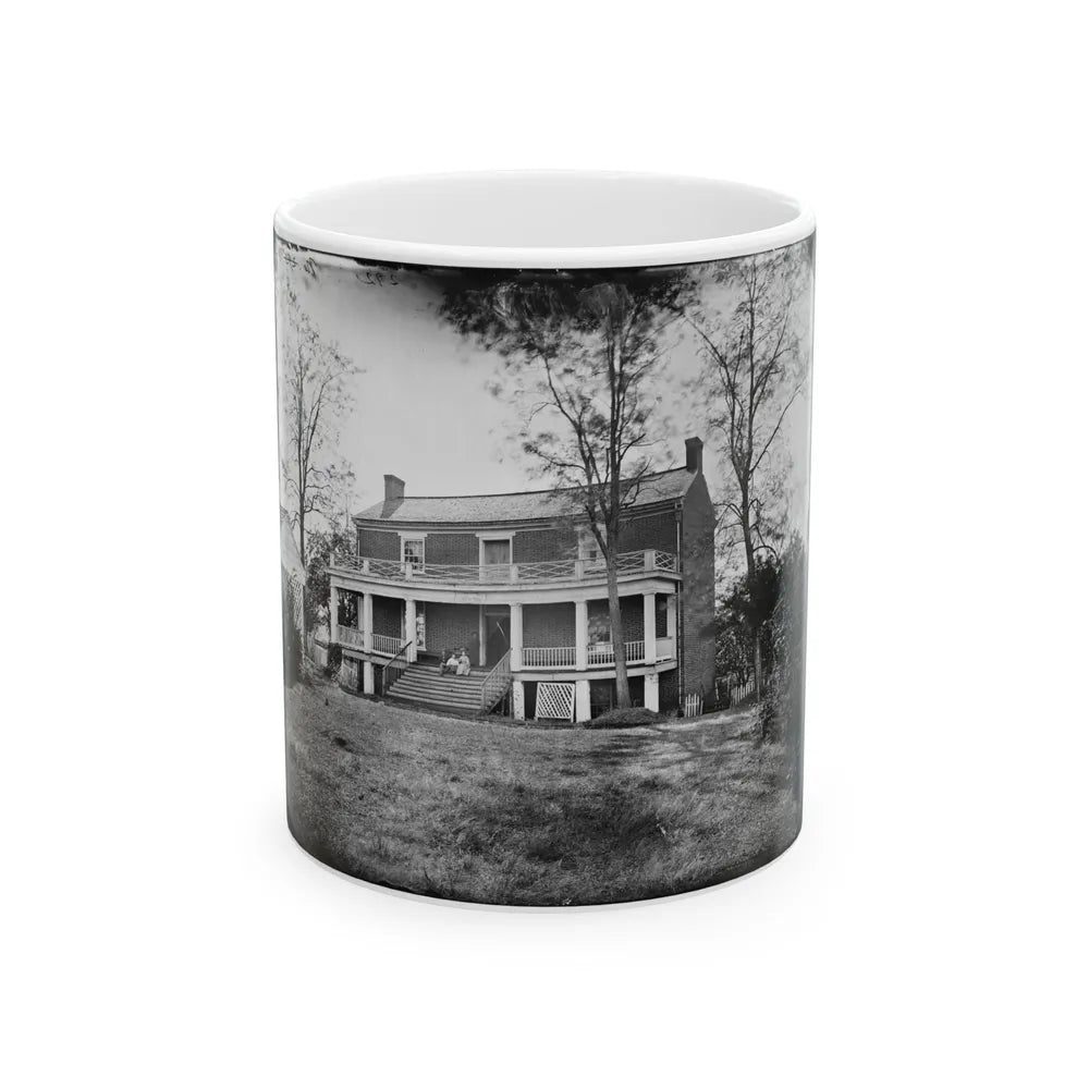 Appomattox Court House, Va. Mclean House (U.S. Civil War) White Coffee Mug-11oz-Go Mug Yourself