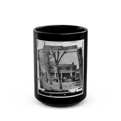 Appomattox Court House, Virginia. Mclean House 001 (U.S. Civil War) Black Coffee Mug 15oz - Go Mug Yourself