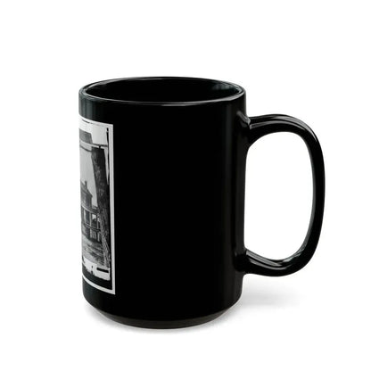 Appomattox Court House, Virginia. Mclean House 001 (U.S. Civil War) Black Coffee Mug - Go Mug Yourself
