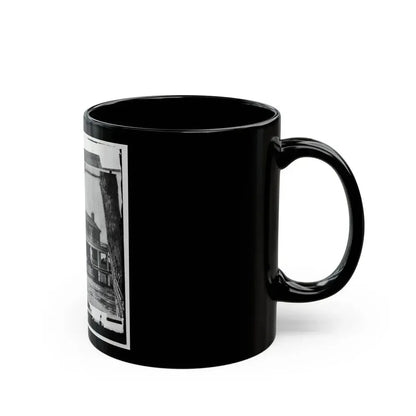 Appomattox Court House, Virginia. Mclean House 001 (U.S. Civil War) Black Coffee Mug - Go Mug Yourself