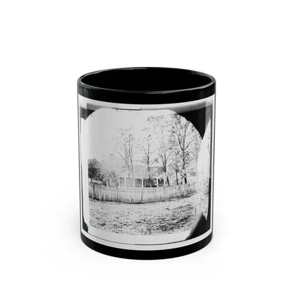 Appomattox Court House, Virginia. Mclean House (U.S. Civil War) Black Coffee Mug 11oz - Go Mug Yourself