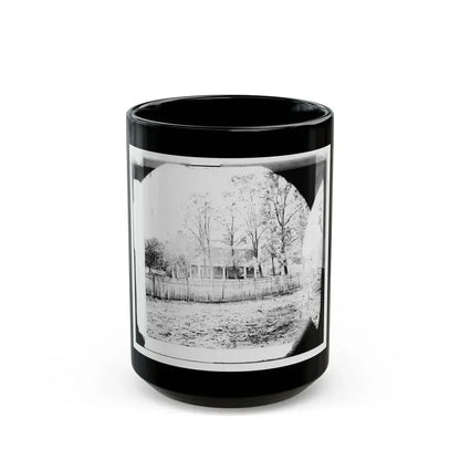 Appomattox Court House, Virginia. Mclean House (U.S. Civil War) Black Coffee Mug 15oz - Go Mug Yourself
