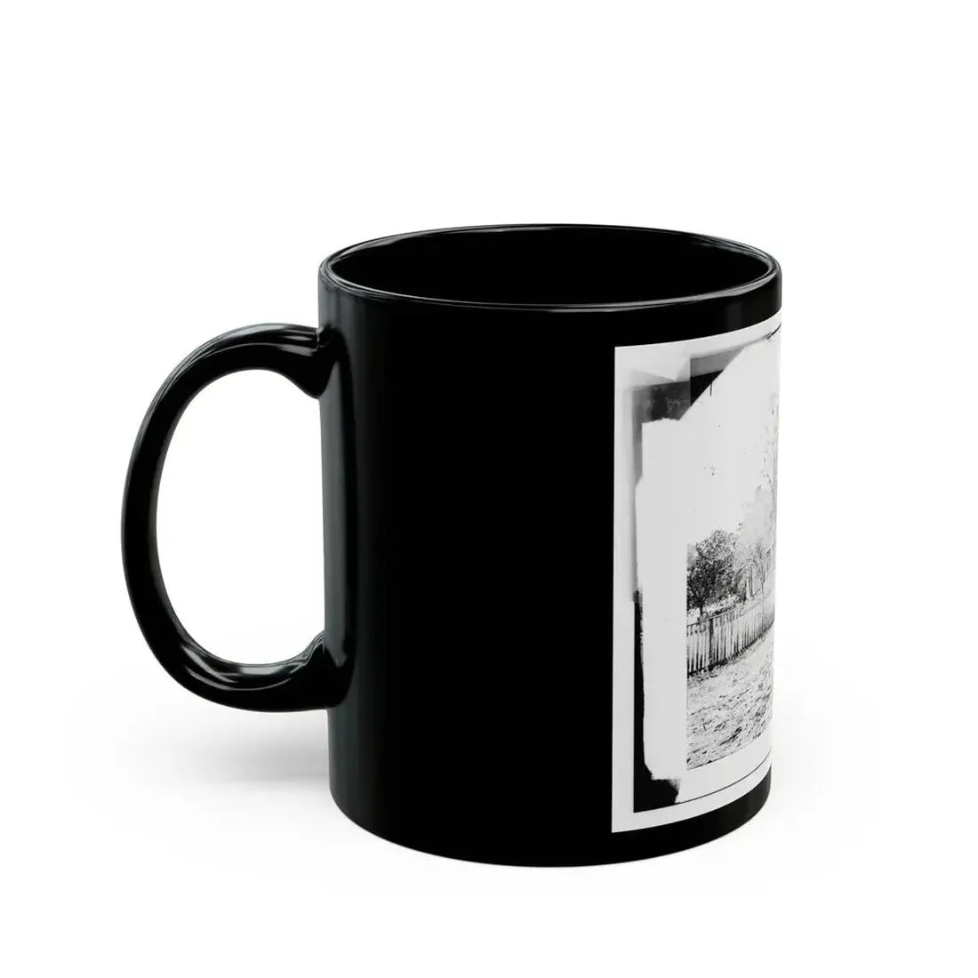Appomattox Court House, Virginia. Mclean House (U.S. Civil War) Black Coffee Mug - Go Mug Yourself