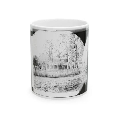 Appomattox Court House, Virginia. Mclean House (U.S. Civil War) White Coffee Mug 11oz - Go Mug Yourself