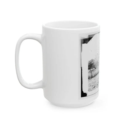 Appomattox Court House, Virginia. Mclean House (U.S. Civil War) White Coffee Mug - Go Mug Yourself