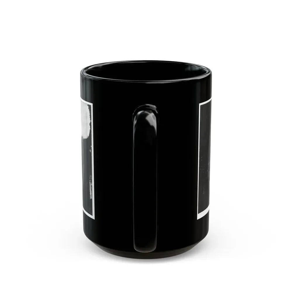 Appomattox Court House, Virginia. View Of Court House And Soldiers (U.S. Civil War) Black Coffee Mug - Go Mug Yourself