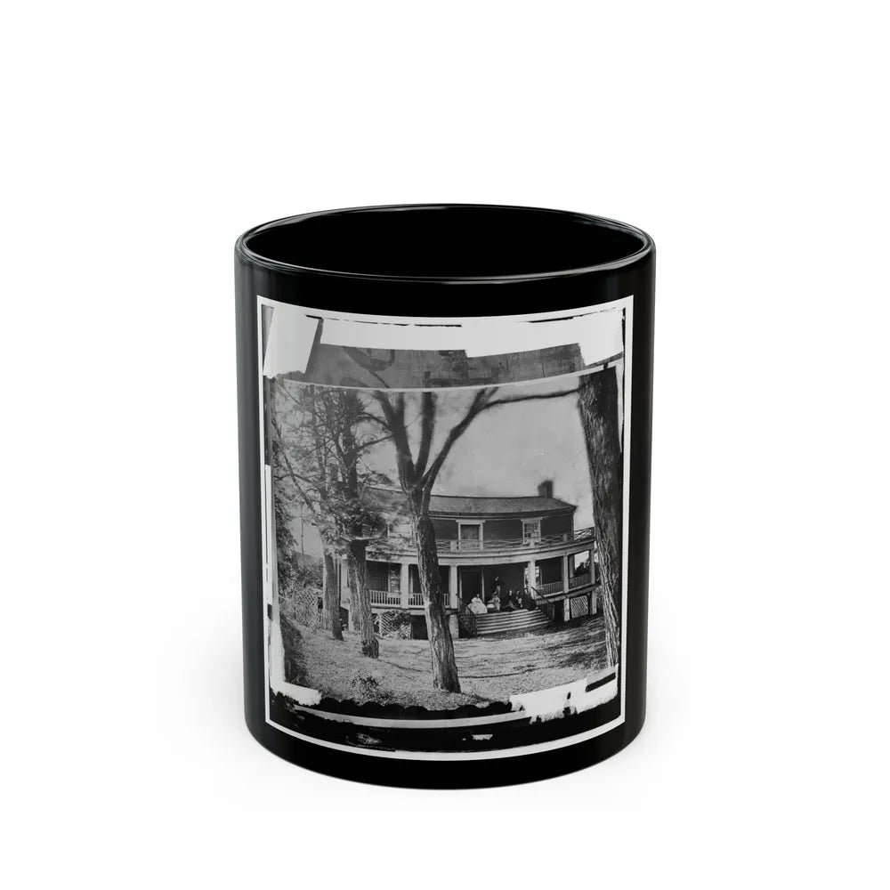 Appomattox Court House, Virginia. Mclean House 001 (U.S. Civil War) Black Coffee Mug-11oz-Go Mug Yourself