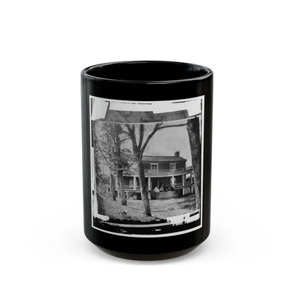 Appomattox Court House, Virginia. Mclean House 001 (U.S. Civil War) Black Coffee Mug-15oz-Go Mug Yourself